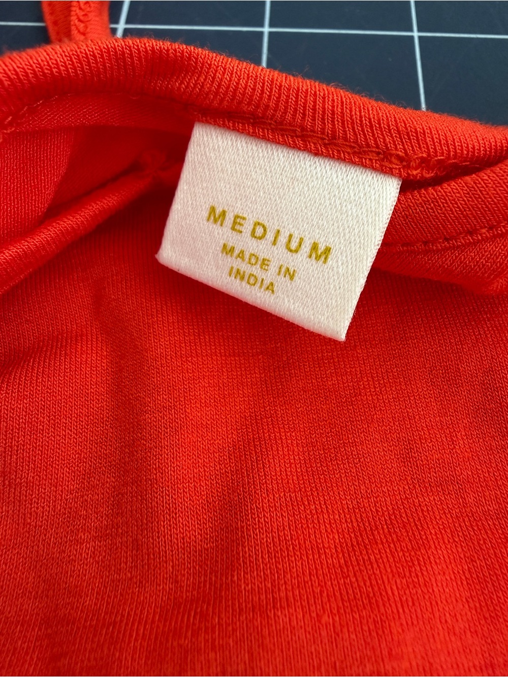 Women's Red Slip Tank Dress - Lightweight Spaghetti Strap Top - Picture 3 of 3